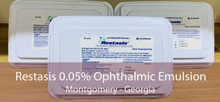 Restasis 0.05% Ophthalmic Emulsion Montgomery - Georgia