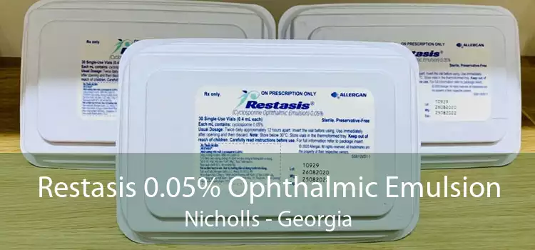 Restasis 0.05% Ophthalmic Emulsion Nicholls - Georgia