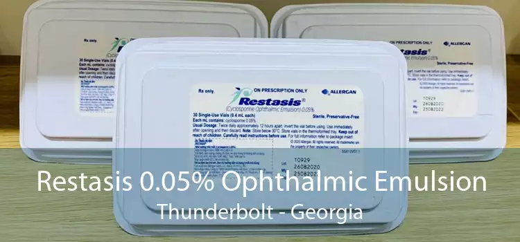 Restasis 0.05% Ophthalmic Emulsion Thunderbolt - Georgia