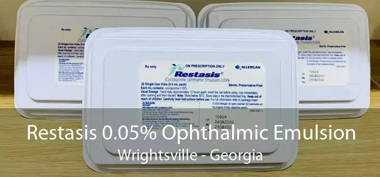 Restasis 0.05% Ophthalmic Emulsion Wrightsville - Georgia