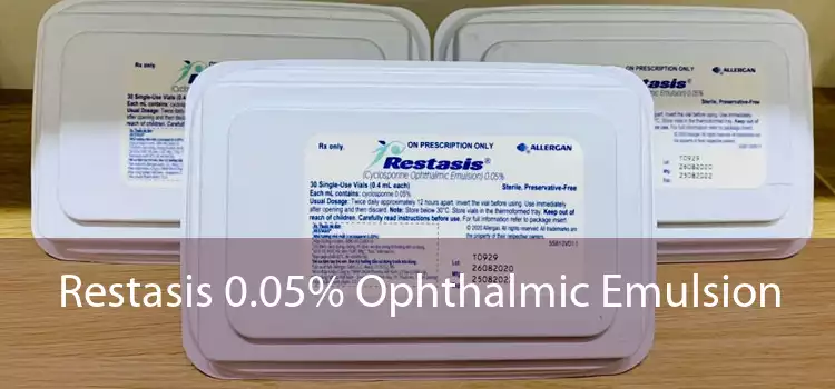 Restasis 0.05% Ophthalmic Emulsion 