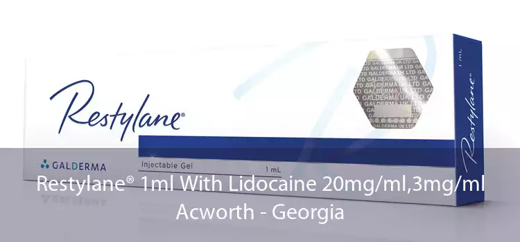Restylane® 1ml With Lidocaine 20mg/ml,3mg/ml Acworth - Georgia