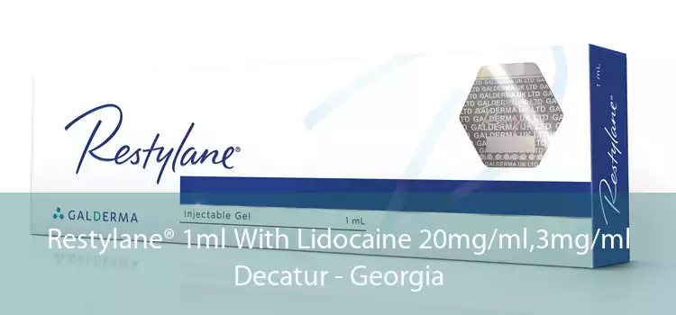 Restylane® 1ml With Lidocaine 20mg/ml,3mg/ml Decatur - Georgia