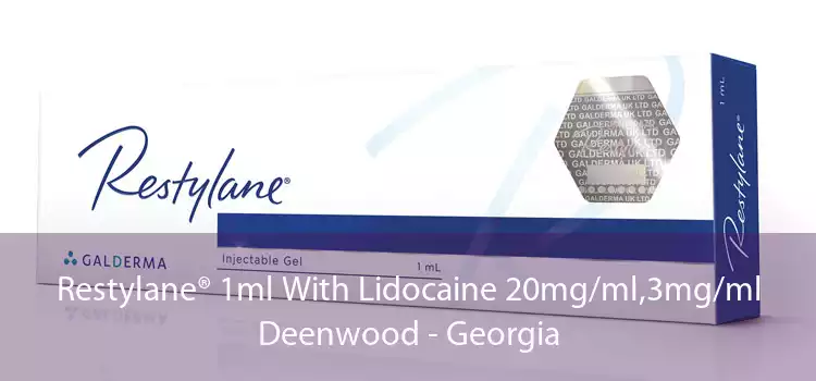 Restylane® 1ml With Lidocaine 20mg/ml,3mg/ml Deenwood - Georgia
