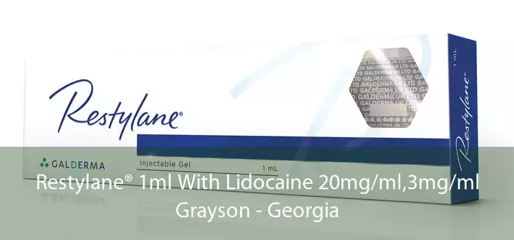 Restylane® 1ml With Lidocaine 20mg/ml,3mg/ml Grayson - Georgia