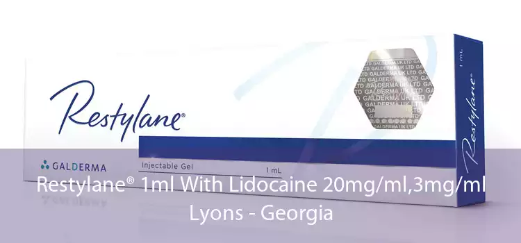 Restylane® 1ml With Lidocaine 20mg/ml,3mg/ml Lyons - Georgia