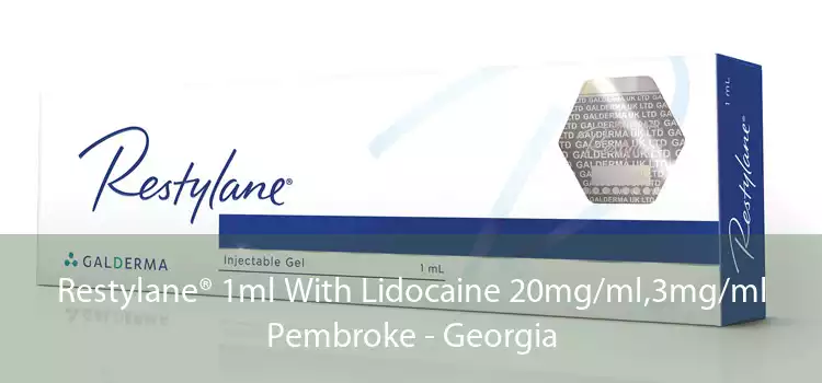 Restylane® 1ml With Lidocaine 20mg/ml,3mg/ml Pembroke - Georgia