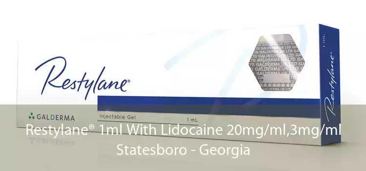 Restylane® 1ml With Lidocaine 20mg/ml,3mg/ml Statesboro - Georgia