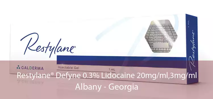 Restylane® Defyne 0.3% Lidocaine 20mg/ml,3mg/ml Albany - Georgia