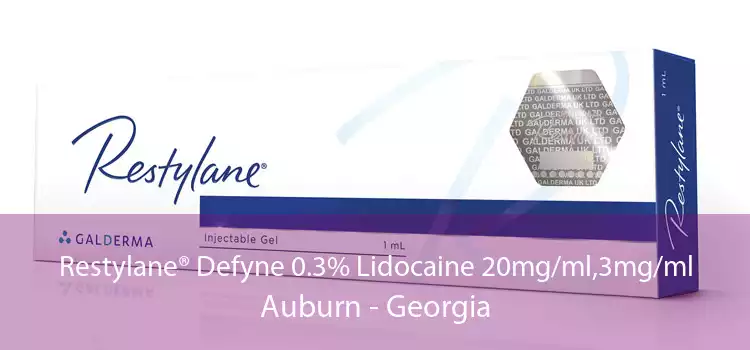 Restylane® Defyne 0.3% Lidocaine 20mg/ml,3mg/ml Auburn - Georgia