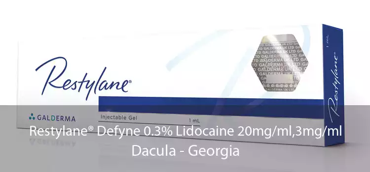 Restylane® Defyne 0.3% Lidocaine 20mg/ml,3mg/ml Dacula - Georgia