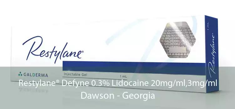 Restylane® Defyne 0.3% Lidocaine 20mg/ml,3mg/ml Dawson - Georgia