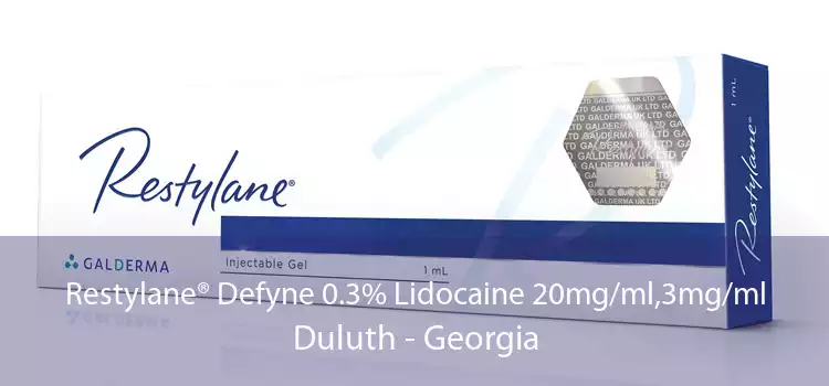 Restylane® Defyne 0.3% Lidocaine 20mg/ml,3mg/ml Duluth - Georgia