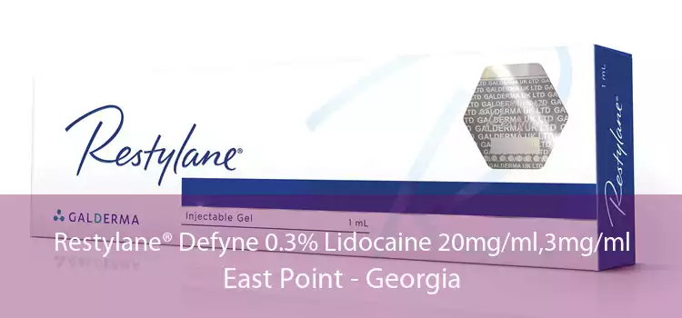 Restylane® Defyne 0.3% Lidocaine 20mg/ml,3mg/ml East Point - Georgia