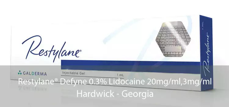 Restylane® Defyne 0.3% Lidocaine 20mg/ml,3mg/ml Hardwick - Georgia