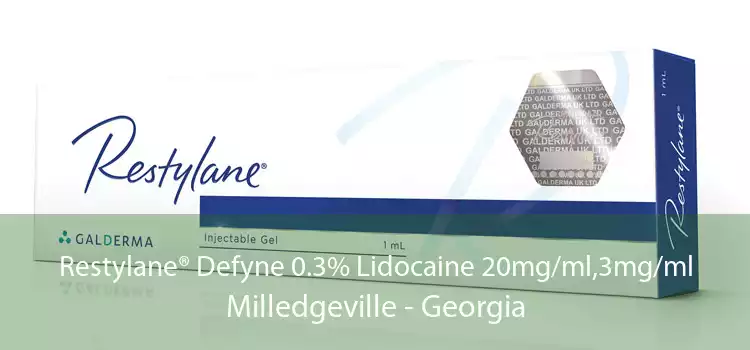 Restylane® Defyne 0.3% Lidocaine 20mg/ml,3mg/ml Milledgeville - Georgia