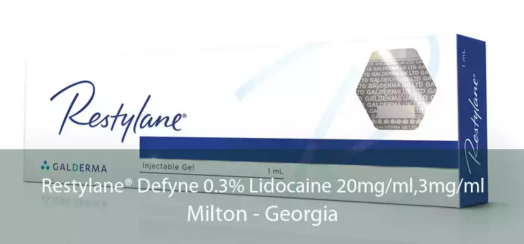 Restylane® Defyne 0.3% Lidocaine 20mg/ml,3mg/ml Milton - Georgia