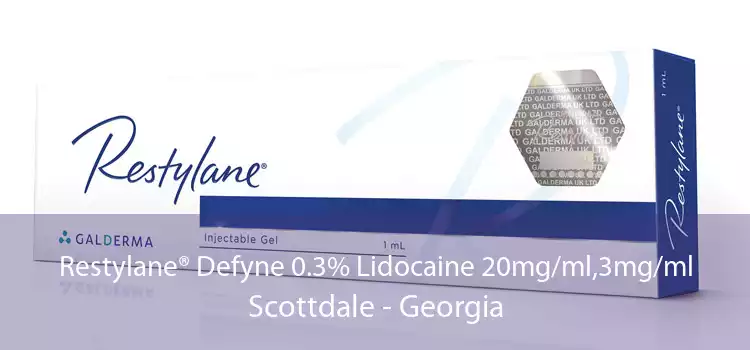 Restylane® Defyne 0.3% Lidocaine 20mg/ml,3mg/ml Scottdale - Georgia