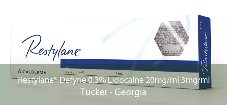 Restylane® Defyne 0.3% Lidocaine 20mg/ml,3mg/ml Tucker - Georgia