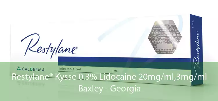 Restylane® Kysse 0.3% Lidocaine 20mg/ml,3mg/ml Baxley - Georgia