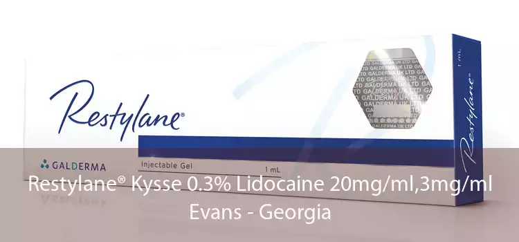 Restylane® Kysse 0.3% Lidocaine 20mg/ml,3mg/ml Evans - Georgia