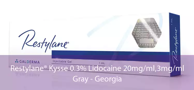 Restylane® Kysse 0.3% Lidocaine 20mg/ml,3mg/ml Gray - Georgia