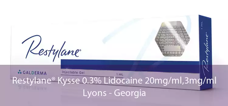 Restylane® Kysse 0.3% Lidocaine 20mg/ml,3mg/ml Lyons - Georgia