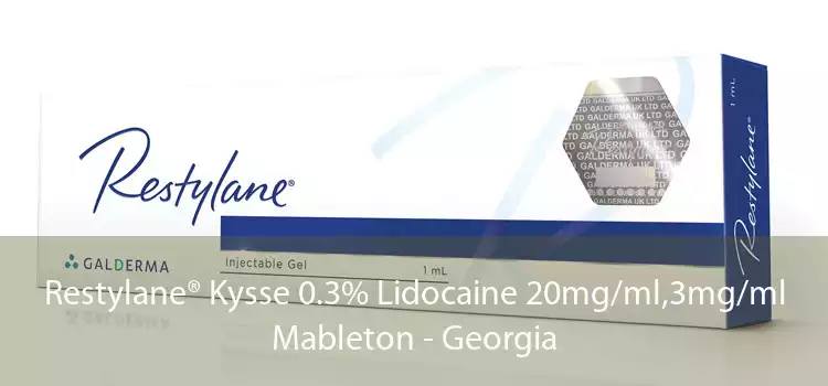 Restylane® Kysse 0.3% Lidocaine 20mg/ml,3mg/ml Mableton - Georgia