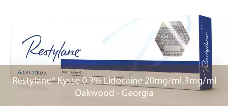 Restylane® Kysse 0.3% Lidocaine 20mg/ml,3mg/ml Oakwood - Georgia
