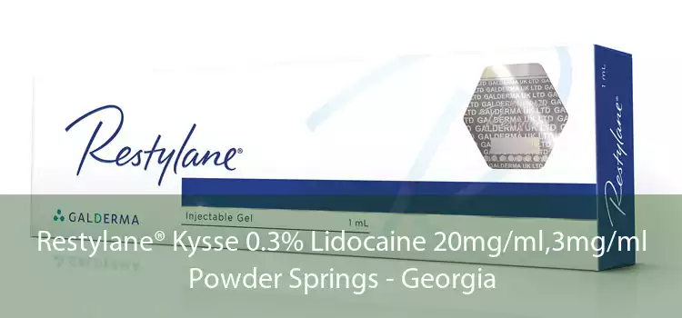 Restylane® Kysse 0.3% Lidocaine 20mg/ml,3mg/ml Powder Springs - Georgia