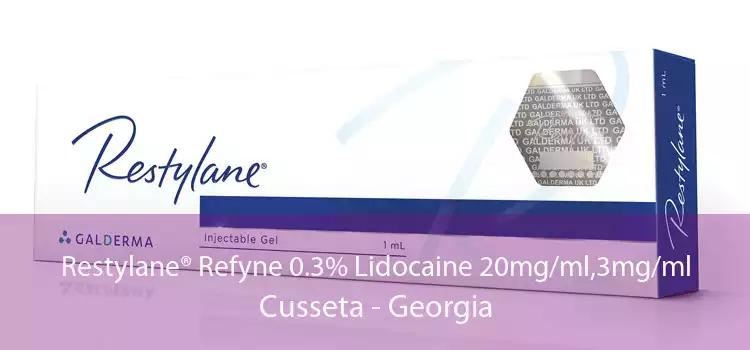 Restylane® Refyne 0.3% Lidocaine 20mg/ml,3mg/ml Cusseta - Georgia