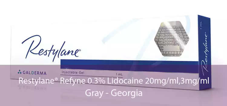 Restylane® Refyne 0.3% Lidocaine 20mg/ml,3mg/ml Gray - Georgia