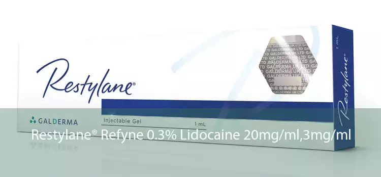 Restylane® Refyne 0.3% Lidocaine 20mg/ml,3mg/ml 