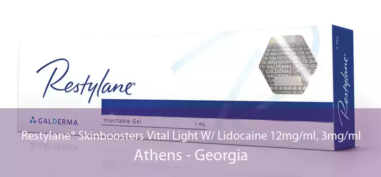 Restylane® Skinboosters Vital Light W/ Lidocaine 12mg/ml, 3mg/ml Athens - Georgia