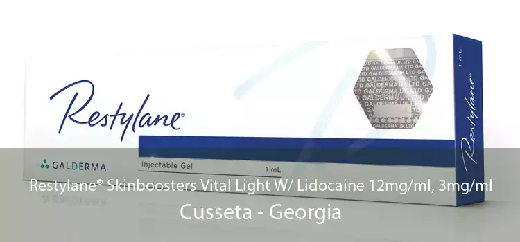 Restylane® Skinboosters Vital Light W/ Lidocaine 12mg/ml, 3mg/ml Cusseta - Georgia