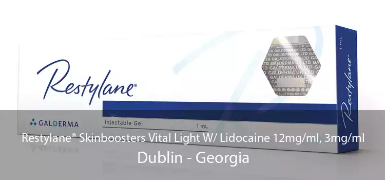 Restylane® Skinboosters Vital Light W/ Lidocaine 12mg/ml, 3mg/ml Dublin - Georgia
