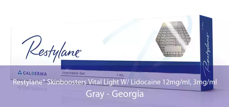 Restylane® Skinboosters Vital Light W/ Lidocaine 12mg/ml, 3mg/ml Gray - Georgia