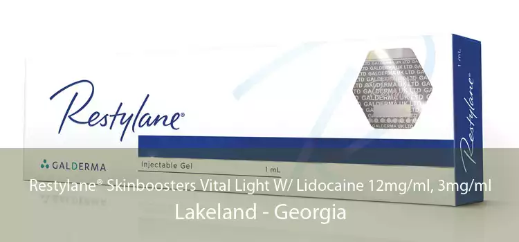 Restylane® Skinboosters Vital Light W/ Lidocaine 12mg/ml, 3mg/ml Lakeland - Georgia