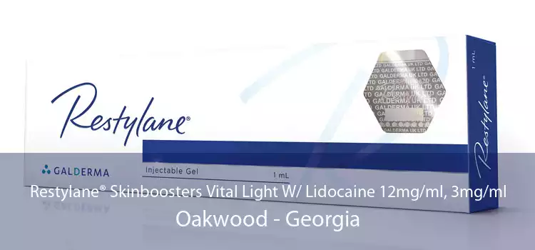 Restylane® Skinboosters Vital Light W/ Lidocaine 12mg/ml, 3mg/ml Oakwood - Georgia