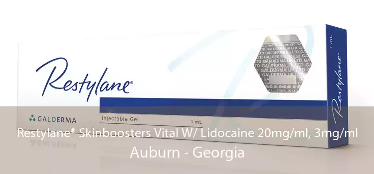 Restylane® Skinboosters Vital W/ Lidocaine 20mg/ml, 3mg/ml Auburn - Georgia