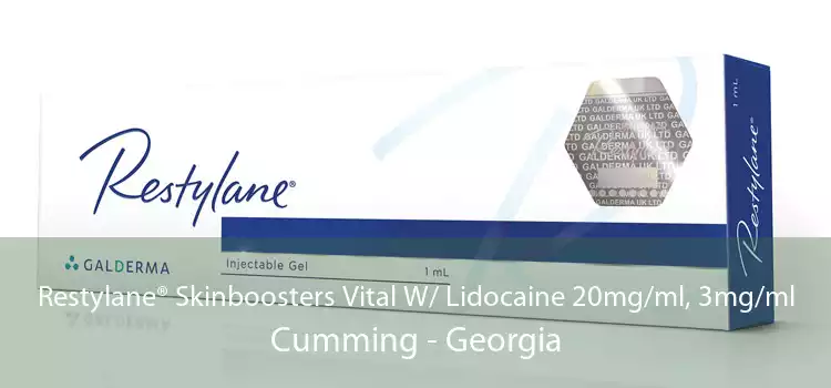 Restylane® Skinboosters Vital W/ Lidocaine 20mg/ml, 3mg/ml Cumming - Georgia