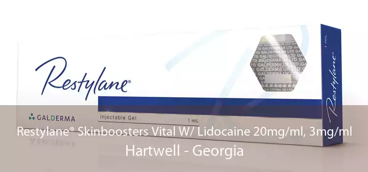 Restylane® Skinboosters Vital W/ Lidocaine 20mg/ml, 3mg/ml Hartwell - Georgia