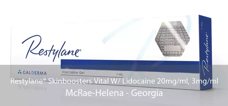 Restylane® Skinboosters Vital W/ Lidocaine 20mg/ml, 3mg/ml McRae-Helena - Georgia