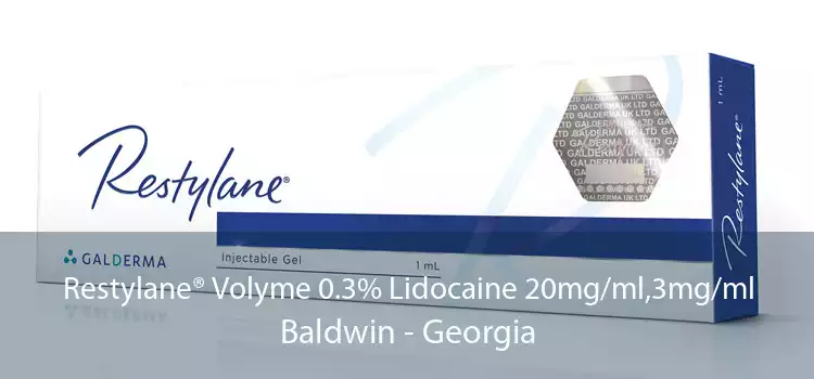 Restylane® Volyme 0.3% Lidocaine 20mg/ml,3mg/ml Baldwin - Georgia