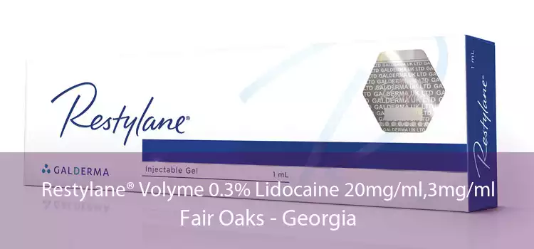 Restylane® Volyme 0.3% Lidocaine 20mg/ml,3mg/ml Fair Oaks - Georgia