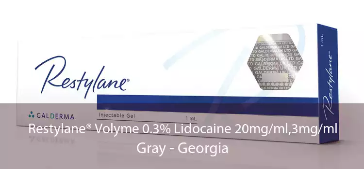 Restylane® Volyme 0.3% Lidocaine 20mg/ml,3mg/ml Gray - Georgia