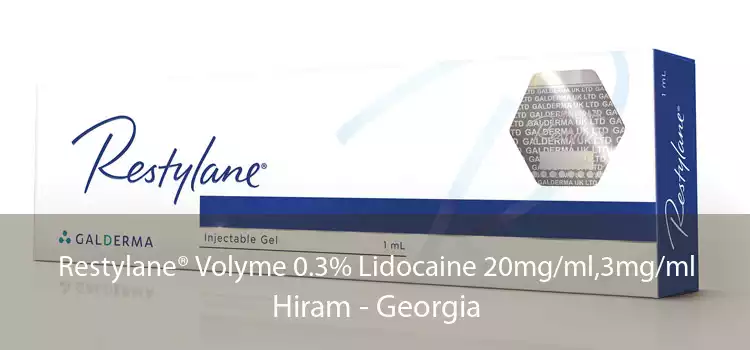 Restylane® Volyme 0.3% Lidocaine 20mg/ml,3mg/ml Hiram - Georgia