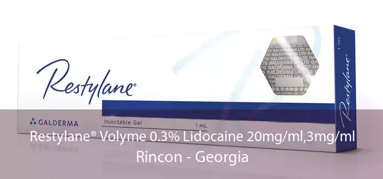 Restylane® Volyme 0.3% Lidocaine 20mg/ml,3mg/ml Rincon - Georgia