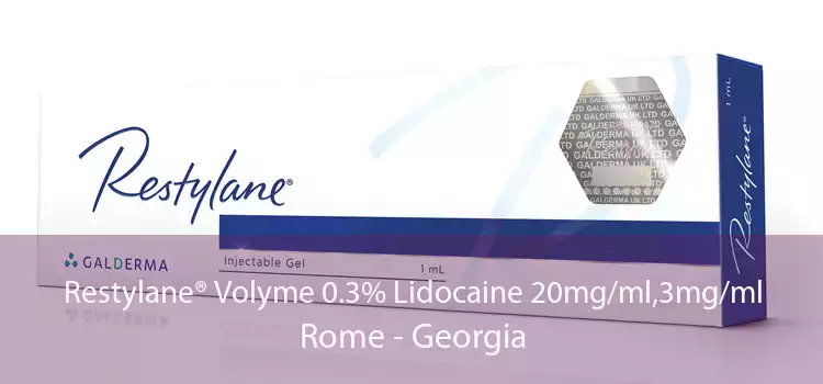 Restylane® Volyme 0.3% Lidocaine 20mg/ml,3mg/ml Rome - Georgia