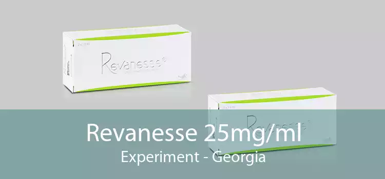 Revanesse 25mg/ml Experiment - Georgia